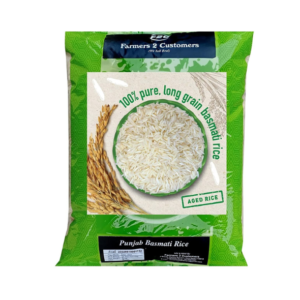 FARMERS 2 CUSTOMERS Punjab Basmati Rice, 1 Kg (PACK OF 1)