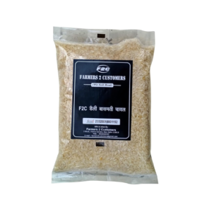 FARMERS 2 CUSTOMERS Daily Basmati Rice, 1 Kg (Pack Of 2)