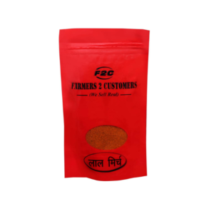 FARMERS 2 CUSTOMERS Red Chili Powder, 100g (PACK OF 4)