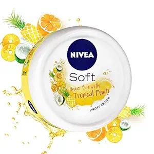 product-grid-gallery-item NIVEA Soft Tropical Fruit, Light Moisturizer for Face, Hand & Body, Non-Sticky Cream with Vitamin E & Jojoba Oil, 200 ml