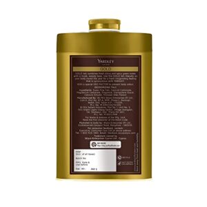 product-grid-gallery-item Yardley London Gold Deodorizing Talc| Fresh Woody Scent| Masculine Fragrance| Body Talc for Men| 250g